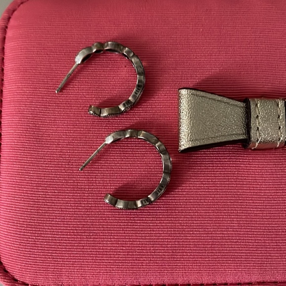 Silver pandora earrings - Picture 4 of 4